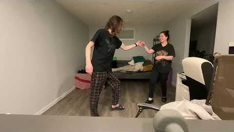 Ball-room she leads - when you are used to square-rooms