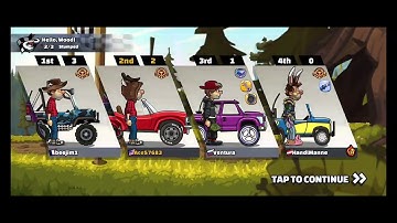 Hill Climb Racing 2 - New Map FOREST Walk Though Car Game Android GamePlay