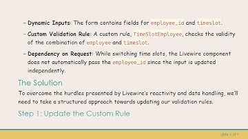 Solving Livewire Validation Issues with Custom Rules and Parameters