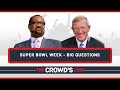 Super Bowl Week   Big Questions   Coach Holtz And Mark May   Football Breakdown