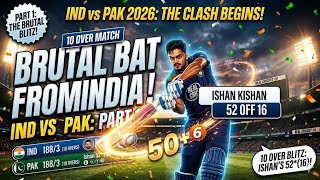 Ishan Kishan Destroyed Pakistan! 😱 52 Runs in 16 Balls | RC20 Gameplay Part 1