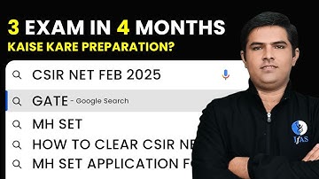 How to Crack CSIR NET Physics, GATE, and MH SET in 4 Months?