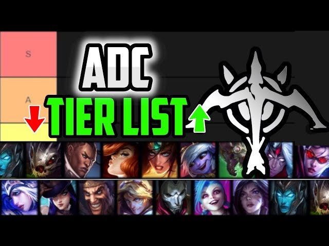 My tier list of best adcs to climb with in solo queue : r/ADCMains