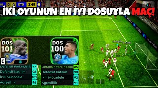 OYUNUN EN İYİ İKİ DOSUYLA MAÇ! NASIL OYNADILAR? EFOOTBALL 2024 MOBİLE