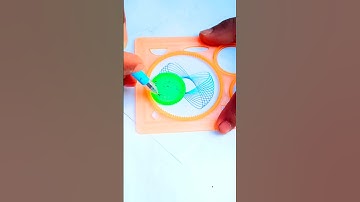 spirograph amazing art video very easy spirograph #spirograph #gauravranjan
