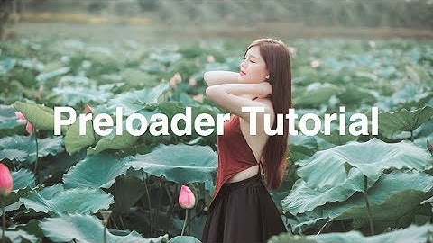 Preloader Loading Screen Tutorial | HTML, CSS & jQuery