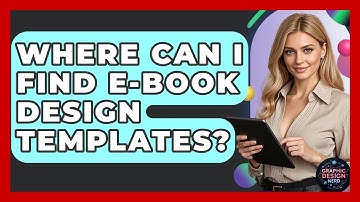 Where Can I Find E-book Design Templates? - Graphic Design Nerd