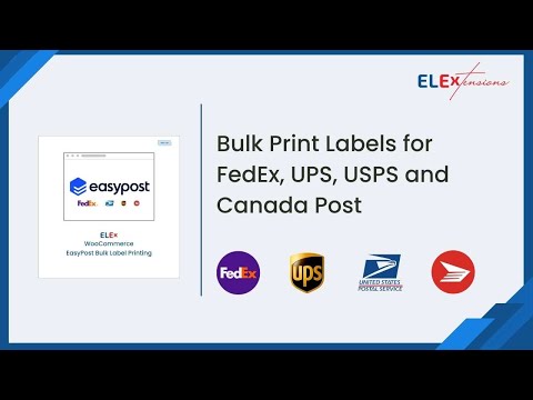 Bulk print FedEx,