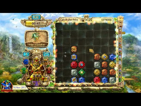 The Treasures of Montezuma 4 (2013, PC) Puzzle - 3 of 8: Catch the Frog [720p50]