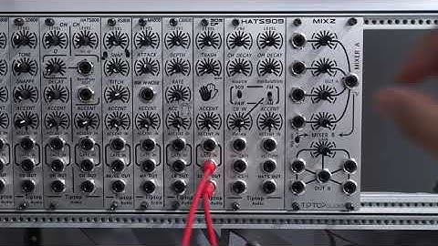 Tip Top Audio 909 Clap Module Demo