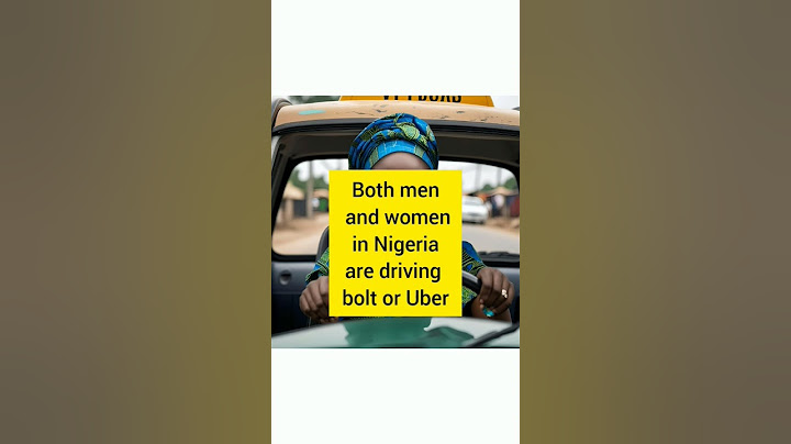 Both Men And Women Drive Cabs In Nigeria.                   #nigeria #trending #driver