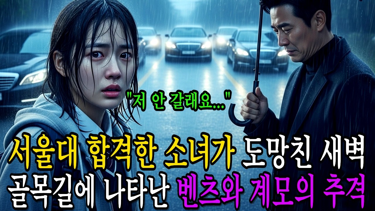 서울대 합격한 고아 소녀를 식당에 팔아넘긴 계모, 그 순간 벤츠에서 은행장이 내리는데|노후사연|감동사연|사연라디오|오디오북|시니어사연|