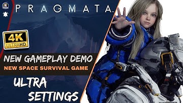 Pragmata Gameplay DEMO - PC 4K MAX SETTINGS RTX 4090