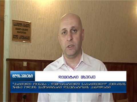 ქართული ოცნება დემოკრატიული საქართველოს მაჟორიტარი დეპუტატობის კანდიდატების მორიგი შეხვედრა