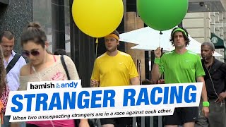 Stranger Racing In NYC | Hamish & Andy