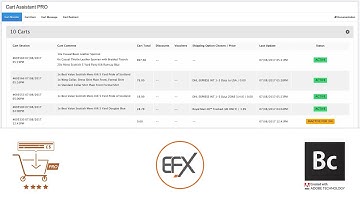 Cart Assistant PRO a Business Catalyst App by EFX PRO MEDIA