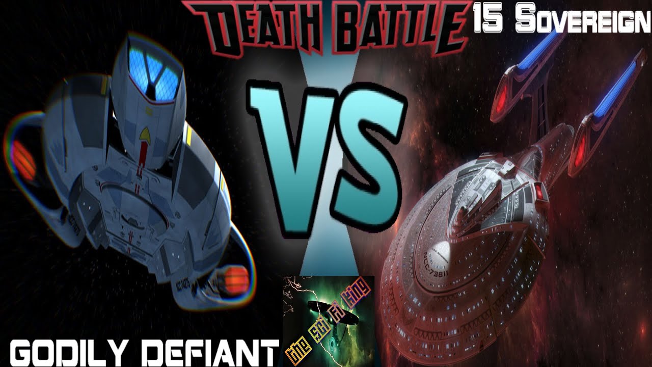 DEFIANT CLASS X FROM HELL VS 15 SOVEREIGN CLASS | NEW SHIP! | DEMON ...