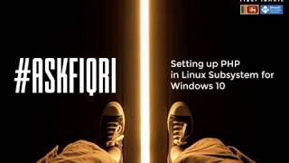Setup PHP in Linux Subsystem for Windows 10