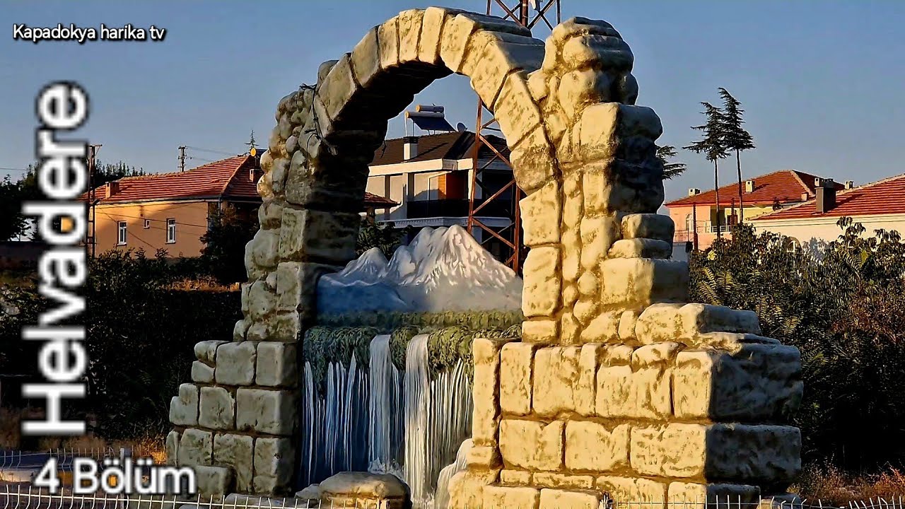 Aksaray Helvadere Hasan dağı Eteklerinde Çarşısı ve gölü