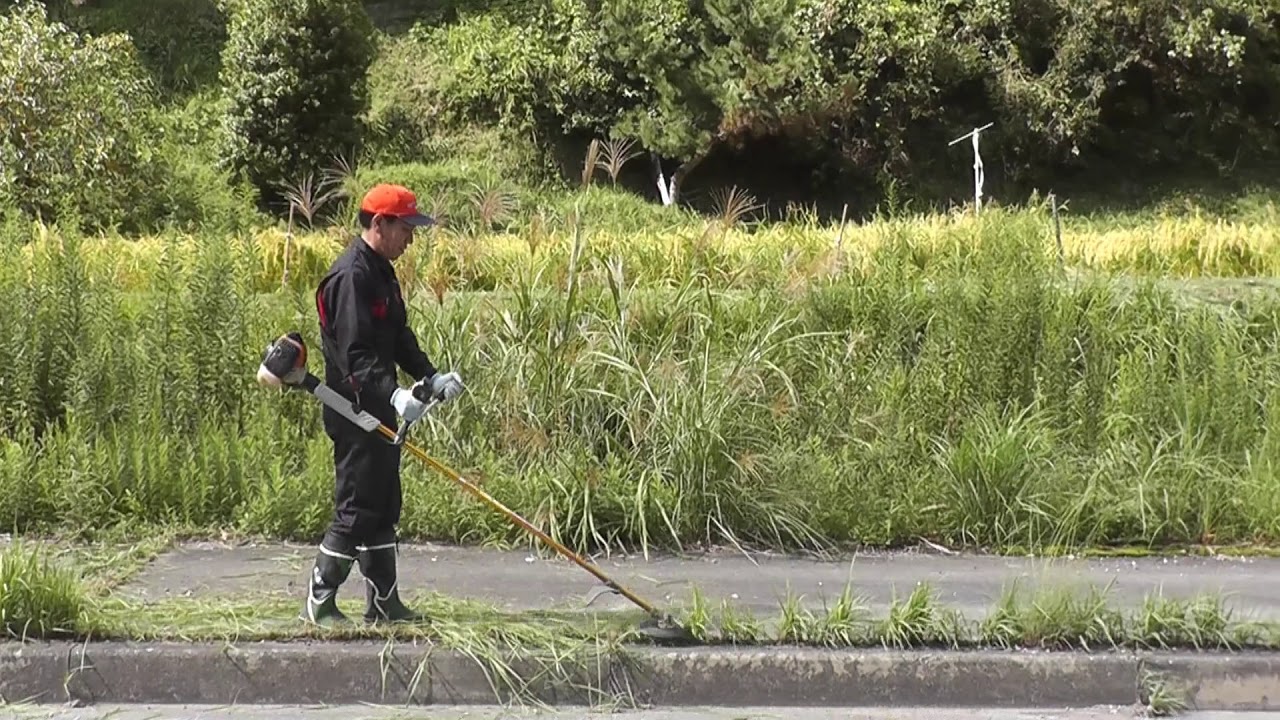 刃のない草刈り刃 ブレードレスロータリーブレードke6 Youtube