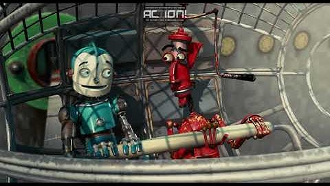 Robots Crosstown Scene