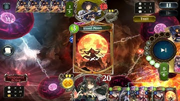 Shadowverse Control blood vs Sword Cannon(rotation)