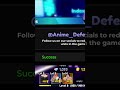 NEWEST CODE IN ANIME DEFENDERS (2024 JUNE)🔥 #animedefenders #roblox #fyp