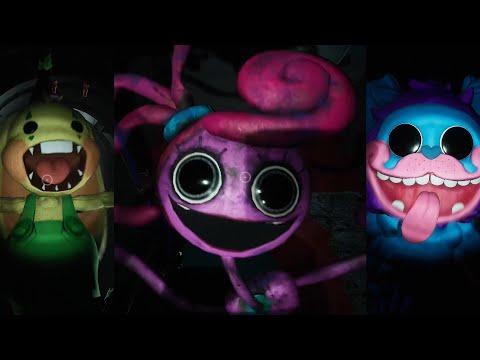 Poppy Playtime Chapter 2 ALL NEW JUMPSCARE ANIMATIONS 