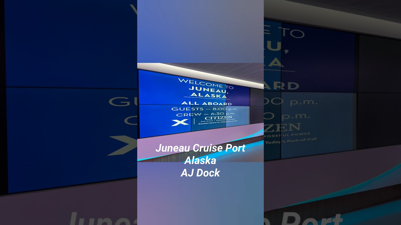 Juneau Alaska Cruise Port @ AJ Dock #alaskacruise #celebrityedge