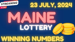 Maine Day Lottery Results For - 23 Jul, 2024 - Pick 3 - Pick 4 - Powerball Draw - Lotto America