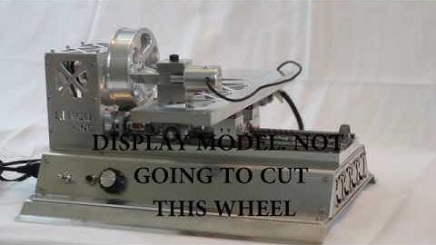 Display CNC Wheel Lathe - Learn How a Lathe Machine Works