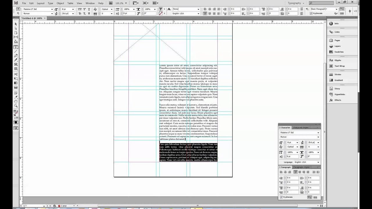 Setting up an EBook in Indesign YouTube