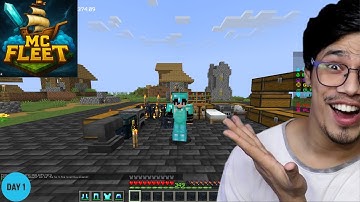 Becoming THE STRONGEST PLAYER In This Server 😰| mcFleet