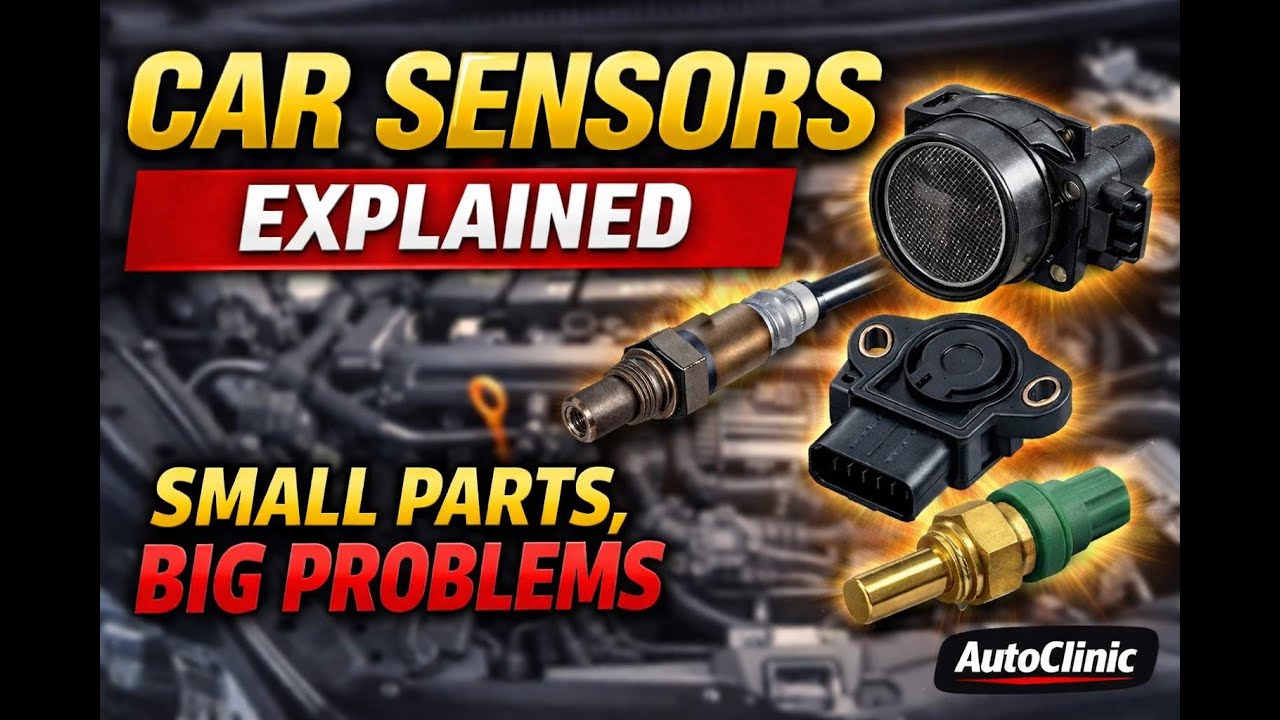 Sensor Problem Car Sensors Explained: Small Parts That Cause Big Problems - YouTube