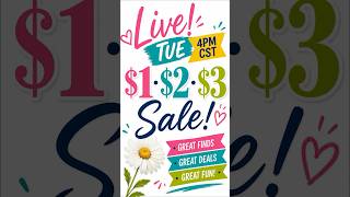 $1. $2. $3. That’s My Kind of Math! LIVE TODAY #Shorts #LiveSale #CraftDeals