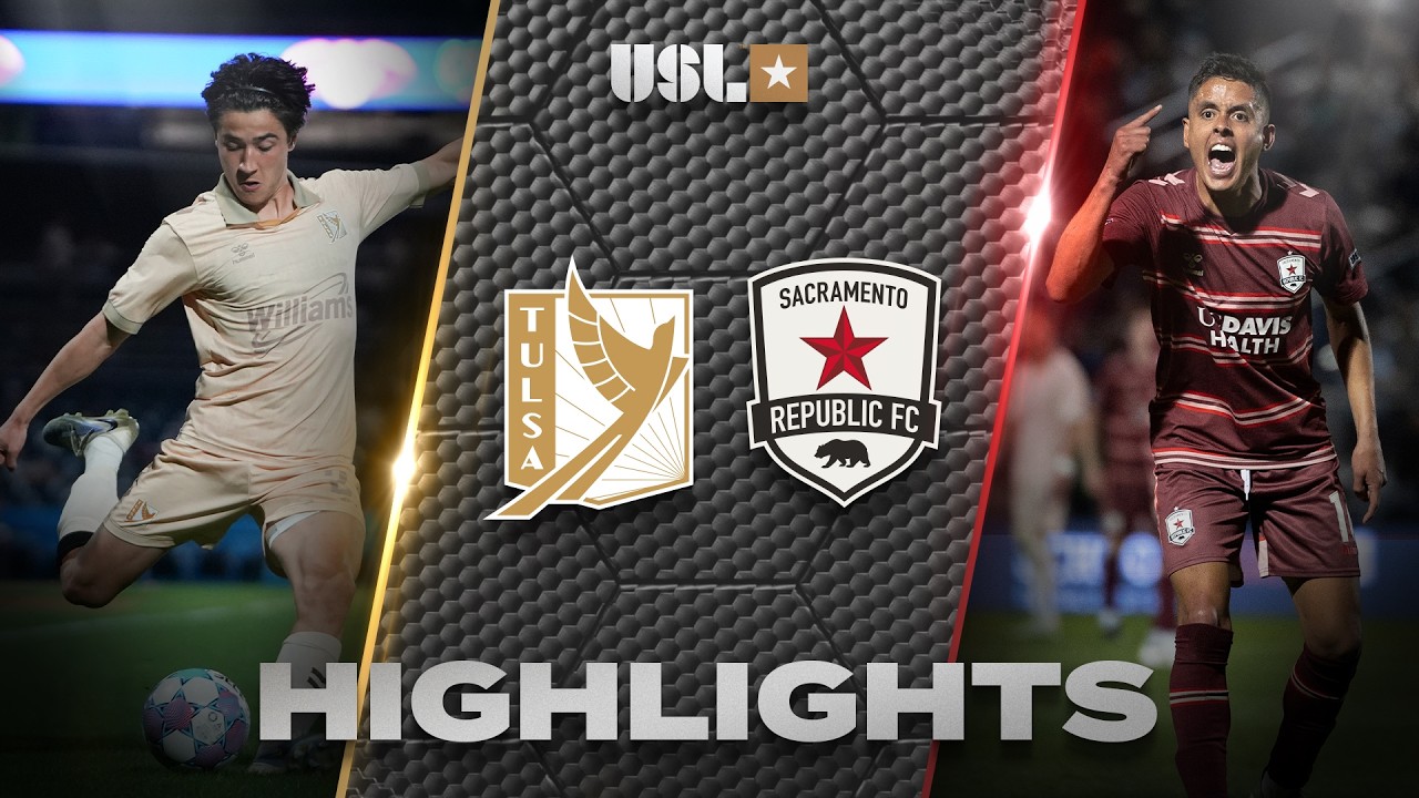FC Tulsa 1–0 Sacramento Republic FC full highlights