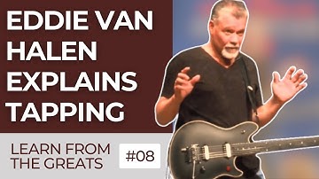 Eddie Van Halen Teaches Guitar: Tapping Technique
