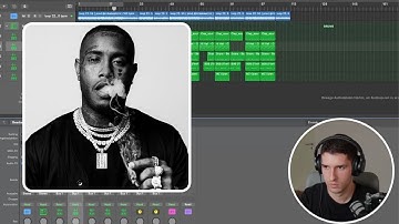I Made a HARD Beat for Southside | Logic Pro Cookup