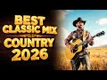 Relaxing Country Music Mix 🤠 Soft American Country Songs for Stress Relief &amp; Focus 🎶