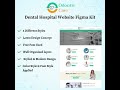 Odontic Care - Dental Hospital Website Figma UI Kit #dentalcare #dentalclinic #figma #design #dental