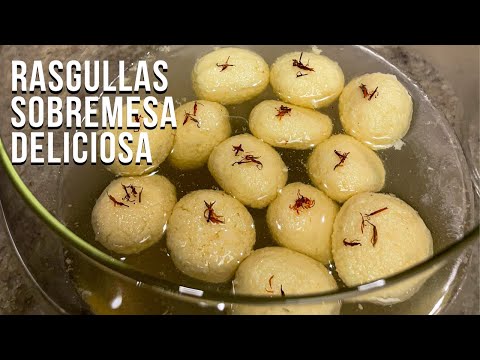 RASGULLAS SOBREMESA INDIANA DELICIOSA - Cardápio Indiano Dr Chef Sobremesa