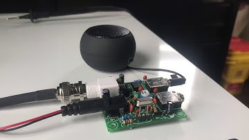 Pixie QRP transceiver testing