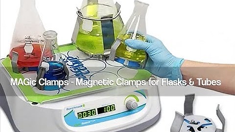 MAGic Clamps™ - Magnetic Clamps for Flasks & Tubes