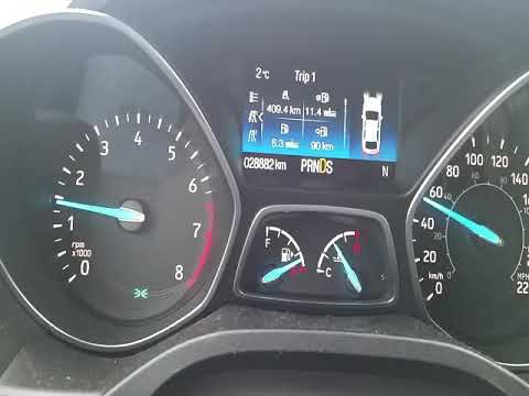 2017 Ford Escape dash light issues 2 - YouTube