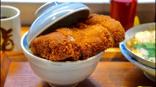 The finest katsu bowl & seafood bowl | Japanese street food | Katsudon | street food
