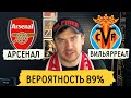 Арсенал Вильярреал Прогнозы на футбол Лига Европы Полуфинал 6 мая / Прогнозы на спорт