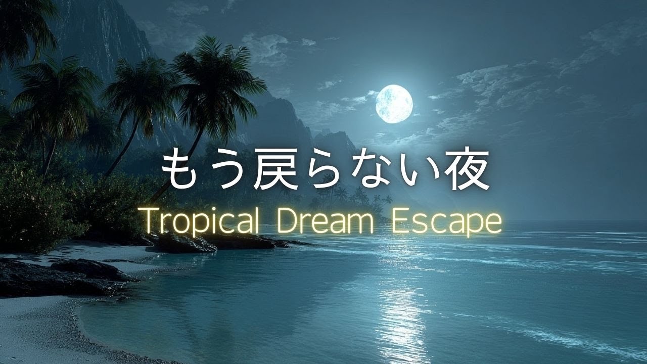 目を閉じたまま、南国にいるBGM│Tropical Dream Escape – Lost in Warm Silence