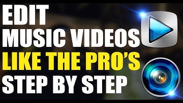 How To | Music Video Editing Like The Pros Using Sony Vegas Pro.