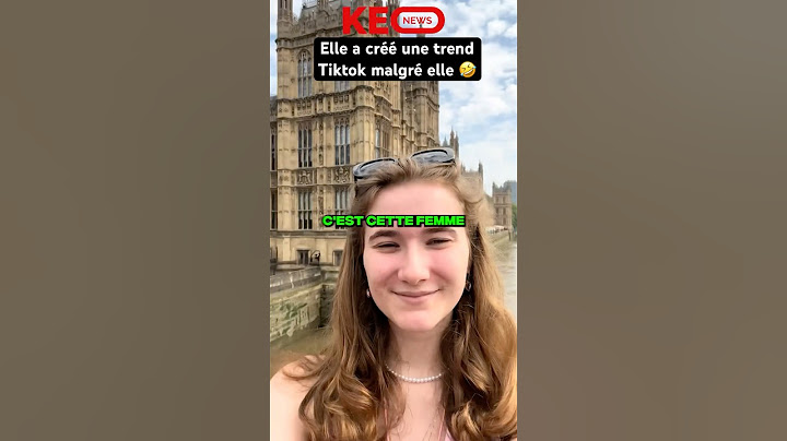 CETTE FEMME CRÉE UNE TREND TIKTOK MALGRÉ ELLE 🤣 #shorts #humour #trend #trendtiktok #tiktok