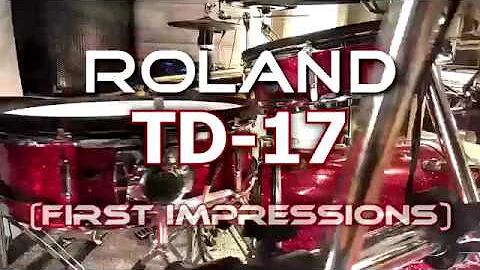 Roland TD-17 - First Impressions (Review & Demo)